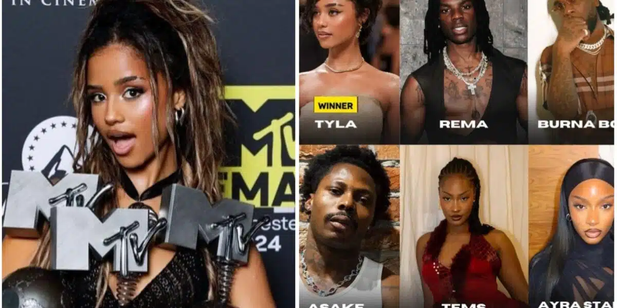 MTV EMAs 2024 Full Winners List Kikio Quality African Blog